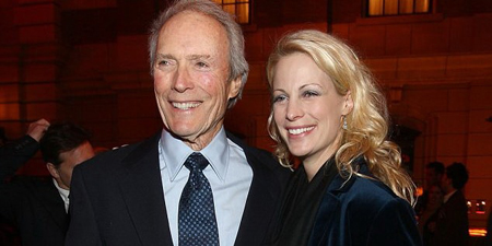 Jacelyn Reeves and Clint Eastwood